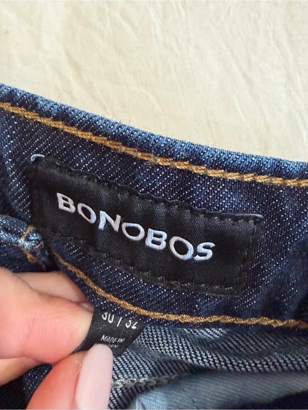 Bonobos Dark Blue Jeans